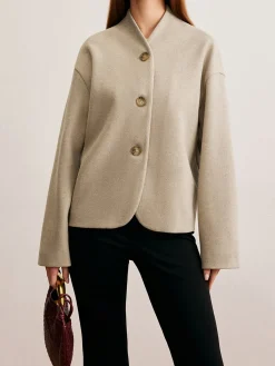 Discount Minimalist Regular Fit Button Cardigan Cardigans|Outerwear