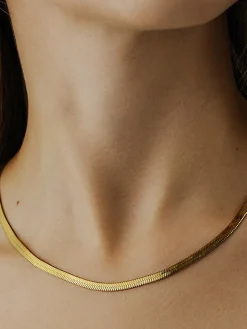 Outlet Minimalist Snake Chain Necklace Necklaces|Accessories