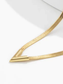 Sale Minimalist Snake Chain Necklace Necklaces|Accessories