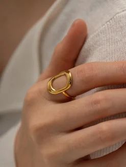 Minimalist Window Ring Rings & Bracelets|Accessories