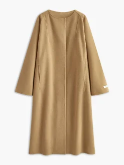 Outlet Minimalist Wool Long Coat Outerwear|Coats