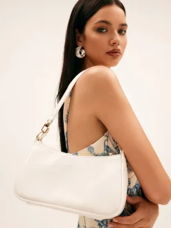 Online Minimalist Zipper Up Shoulder Bag Bags|Accessories