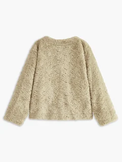 Best Minky V-Neck Breasted Faux Fur Coat Outerwear|Coats