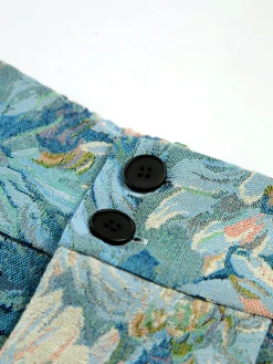 Hot Monet Garden High Waist Shorts Shorts|Bottoms