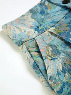 Hot Monet Garden High Waist Shorts Shorts|Bottoms