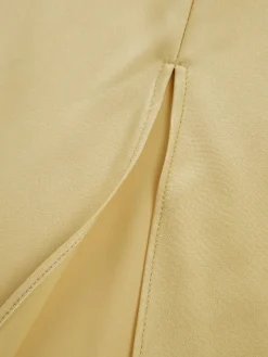 Sale Moonlight Open Back Satin Slit Long Dress Cocktail & Party Dresses|Summer Dresses