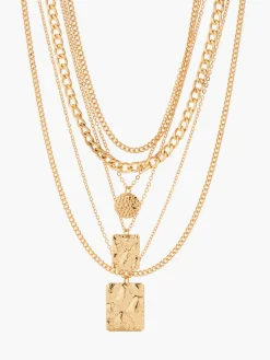Online Multi Strand Layered Necklace Necklaces|Accessories