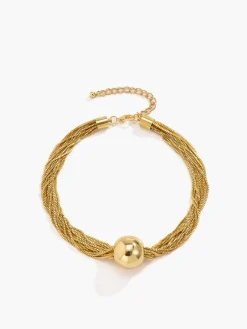 Discount Multi-Chain Glossy Ball Choker Accessories