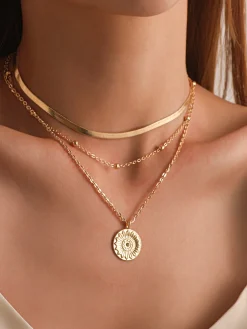 New Multi-Layer Ball Bead Necklace Necklaces|Accessories