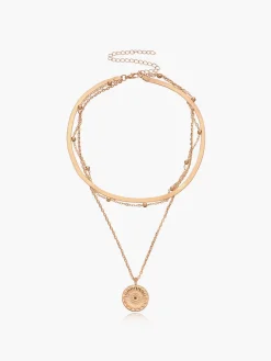 New Multi-Layer Ball Bead Necklace Necklaces|Accessories