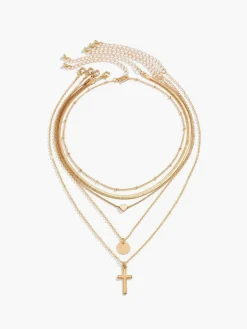 Best Multi-Layered Stacking Pendant Necklace Necklaces|Accessories
