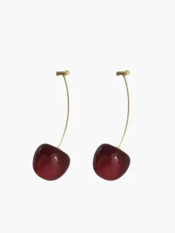 Clearance New Fashion Cherry Drop Earrings Earrings|Accessories