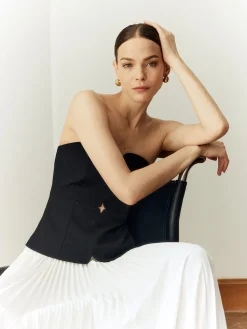 Hot Off Shoulder Pleated Long Dress White Dresses|Casual Dresses