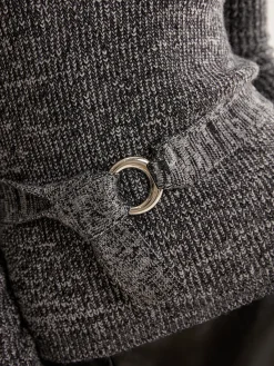 Best Off-Shoulder Belted Sweater Sweater Tops|Sweaters & Cardigans