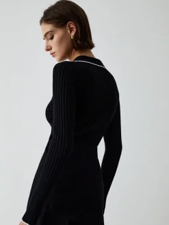 Outlet Old Money Aesthetics Polo Knit Top Sweater Tops|Sweaters & Cardigans
