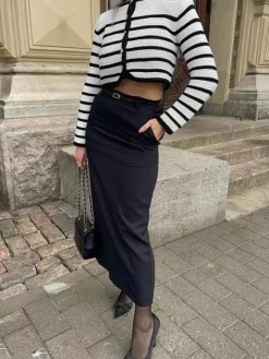 Old Money Aesthetics Stripe Cardigan Cardigans|Sweaters & Cardigans