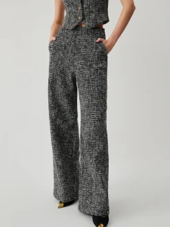 Online Old Money Tweed Straight Leg Pocket Pants Pants|Matching Sets