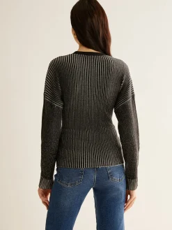 Outlet Ombre Button Slim Cardigan Cardigans|Sweaters & Cardigans