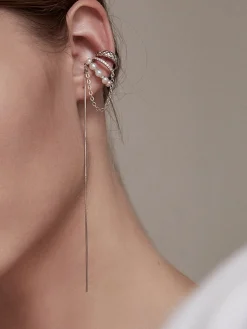 Sale One Piece Triple Love Drop Ear Cuff Earrings|Accessories