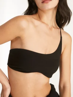 Discount One Shoulder Solid Sports Bra Tank Tops & Camis|Tops