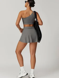 Outlet One-Shoulder Quick-Drying Sports Bra Activewear