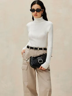 Best Open Back Knit Pullover Sweater Sweater Tops|Sweaters & Cardigans