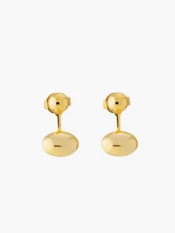 Hot Oval Bean Stud arrings Earrings|Accessories