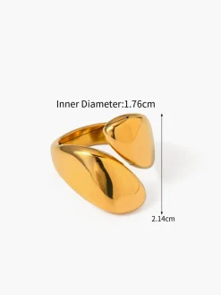 New Oversize Heart Love Ring Rings & Bracelets|Accessories