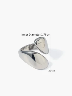 New Oversize Heart Love Ring Rings & Bracelets|Accessories