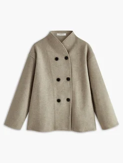 Clearance Oversized Button-Down Jacket Outerwear|Jackets