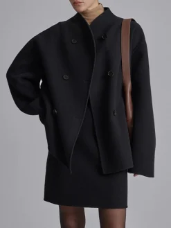 Clearance Oversized Button-Down Jacket Outerwear|Jackets