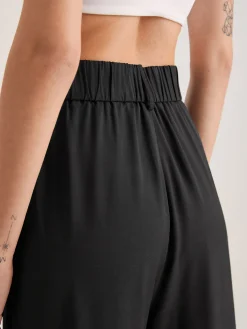 Best Oversized High Waisted Pleat Front Trousers Wide Leg|Pants