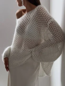 Discount Oversized Long Sleeve Sweater Sweater Tops|Sweaters & Cardigans