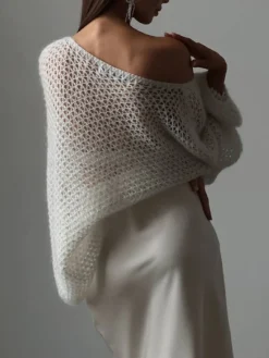 Discount Oversized Long Sleeve Sweater Sweater Tops|Sweaters & Cardigans