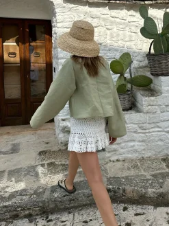 Best Oversized Long Tie-Front Sleeve Blouse Blouses & Shirts