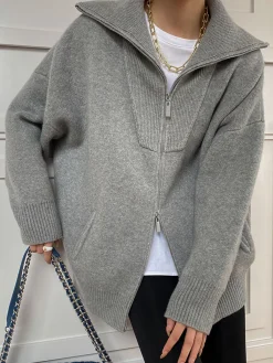 Outlet Oversized Open Collar Cardigan Cardigans|Sweaters & Cardigans