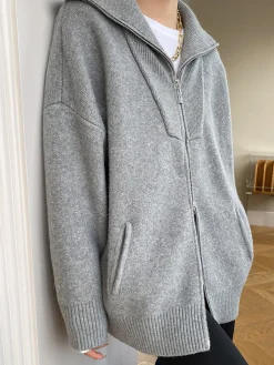 Outlet Oversized Open Collar Cardigan Cardigans|Sweaters & Cardigans