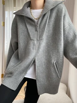 Outlet Oversized Open Collar Cardigan Cardigans|Sweaters & Cardigans