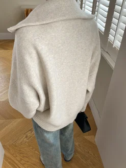 Outlet Oversized Open Collar Cardigan Cardigans|Sweaters & Cardigans