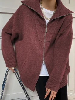 Outlet Oversized Open Collar Cardigan Cardigans|Sweaters & Cardigans