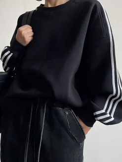Outlet Oversized Panel Sweatshirt Sweatshirts & Hoodies|Tops