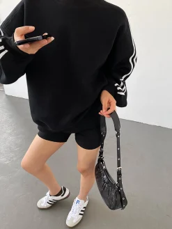 Outlet Oversized Panel Sweatshirt Sweatshirts & Hoodies|Tops