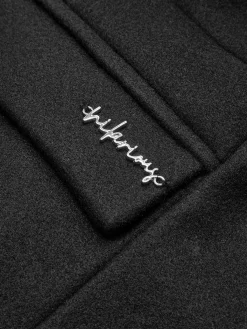 Online Oversized-Collar Slim Zipper Blazer Blazers|Outerwear