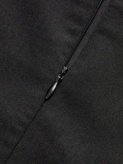Best Paneled Rhinestone Bow Short Dress Black Dresses|Casual Dresses