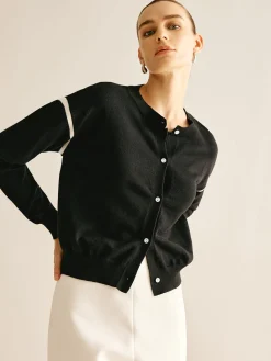 Outlet Patchwork Button Down Cardigan Cardigans|Sweaters & Cardigans
