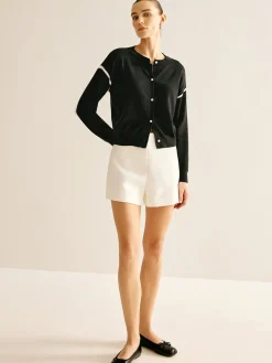 Outlet Patchwork Button Down Cardigan Cardigans|Sweaters & Cardigans