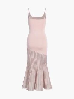 Clearance Patchwork Cami Long Sweater Dress Sweater Dresses|Cocktail & Party Dresses