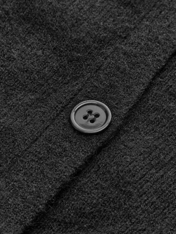 Outlet Patchwork V-neck Button Sweater Sweater Tops|Sweaters & Cardigans