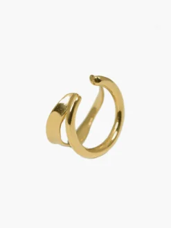 Best 1pc Irregular Double Layer Hoop Ear Clip Earrings|Accessories