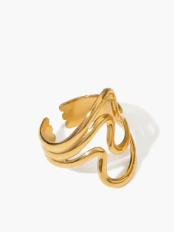 Discount 1pc Irregular Open Ring Rings & Bracelets|Accessories